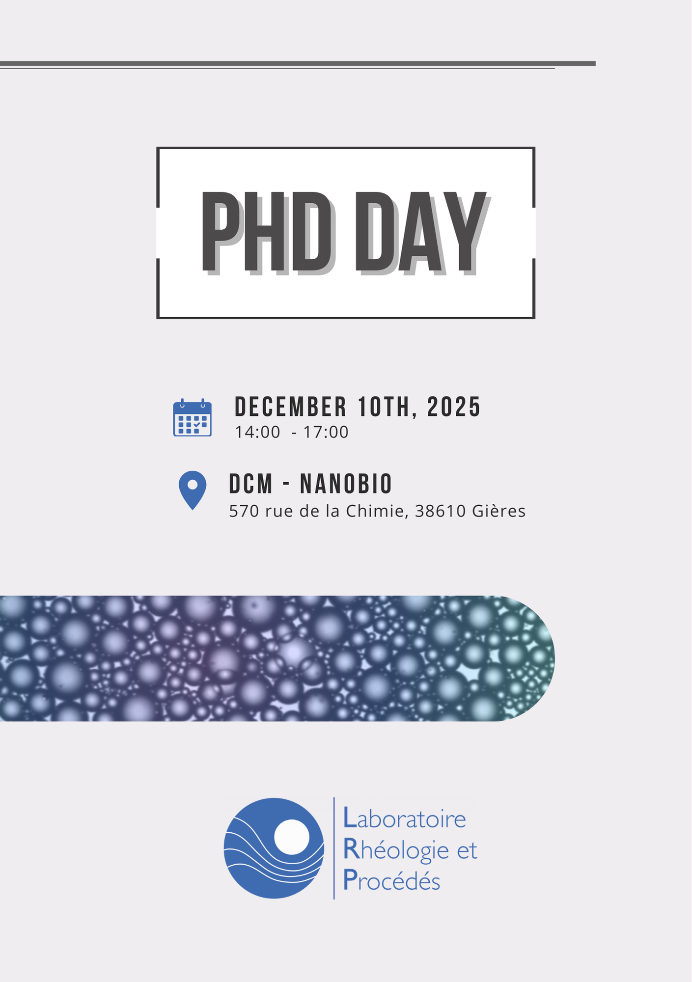Programme PHD Day 2025
